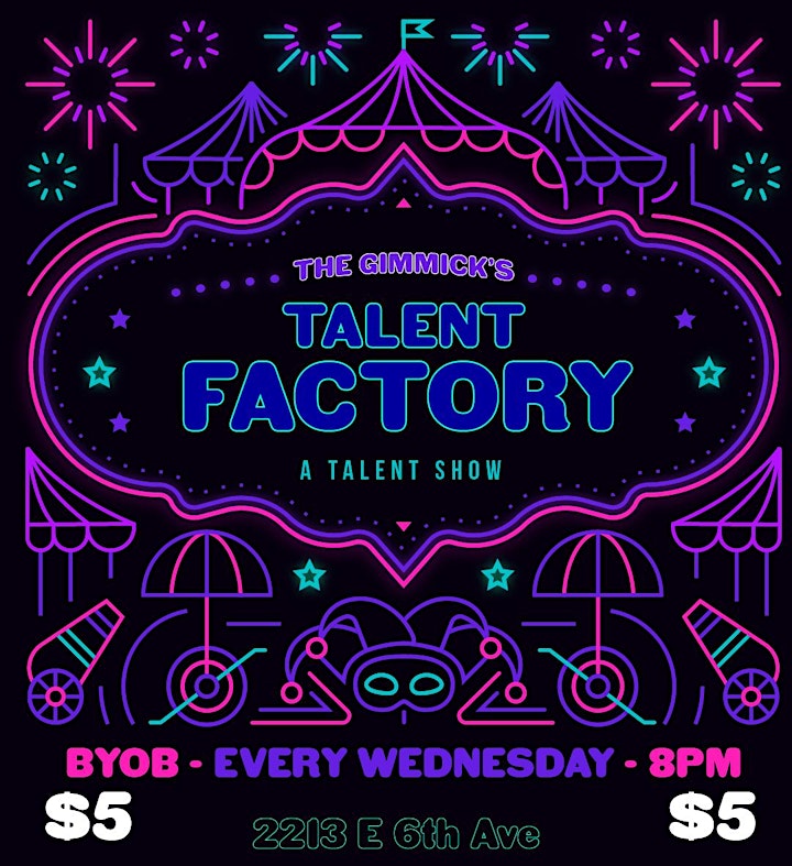 TALENT FACTORY @ THE GIMMICK! image