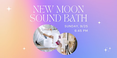 September New Moon (in Libra) Sound Bath primary image