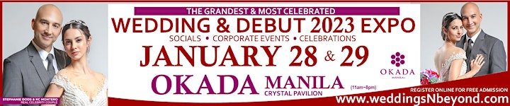 The Grandest Wedding & Debut Expo January 28 & 29, 2023  in OKADA Manila image