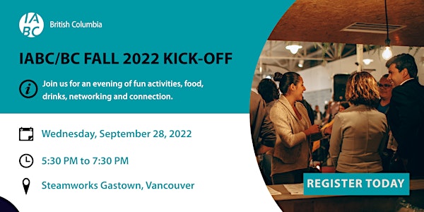 IABC/BC Fall Kick-off Social