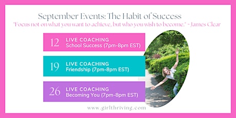 Building Habits of Success for Teen Girls