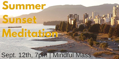 Summer Sunset Meditation | Mindful Mass primary image