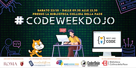 #CodeWeekDojo - by CoderDojo Roma SPQR @Scuola Diffusa