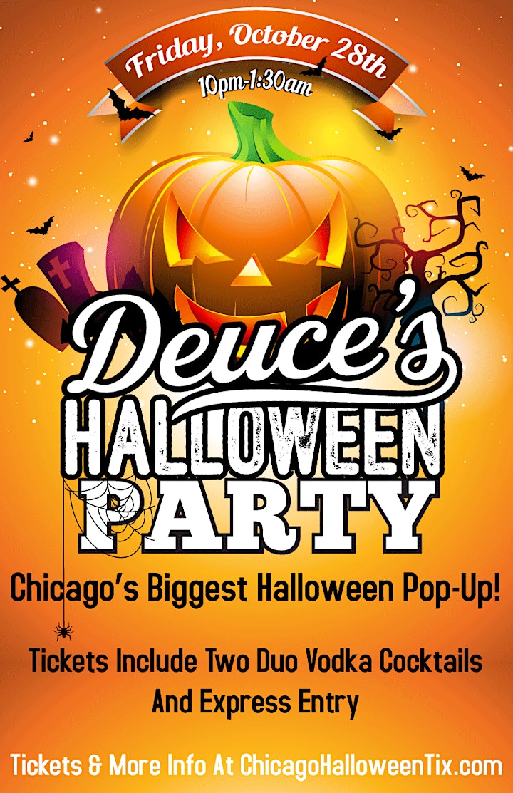 Deuce's Halloween: Nightmare on Clark Street - Halloween Pop-Up Party image