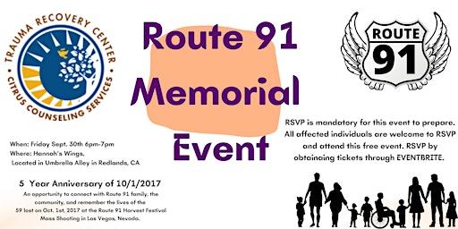 Route 91 Harvest Festival Mass Shooting 5 Year Anniversary Process Event