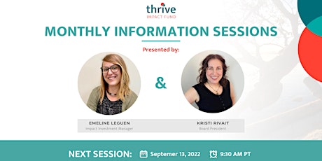 Thrive Impact Fund — September Information Session