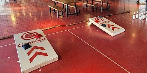 Cornhole Tournament at Game ON NW (All experience levels are welcome)