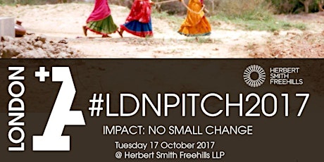 Impact: No Small Change - London+Acumen Pitch 2017 primary image