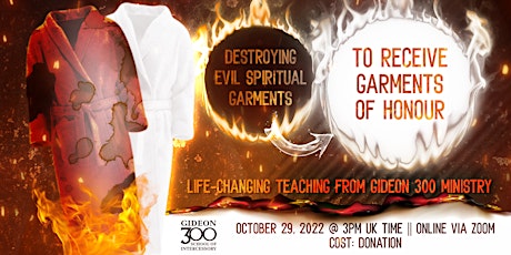 Online Teaching on Destroying Evil Spiritual Garments