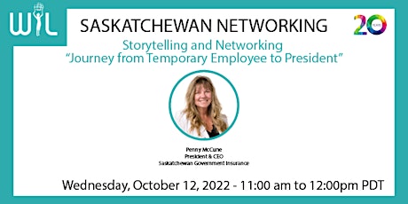 Storytelling and Networking  "Journey from Temporary Employee to President" primary image
