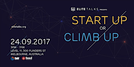 Elite TALKS 2017 - "START UP OR CLIMB UP" primary image