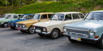 Soviet Car Collection: Automotive Time Capsules