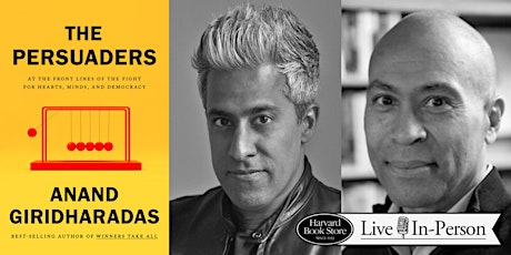 Anand Giridharadas at the Brattle Theatre