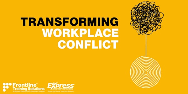 Transforming Workplace Conflict In Person