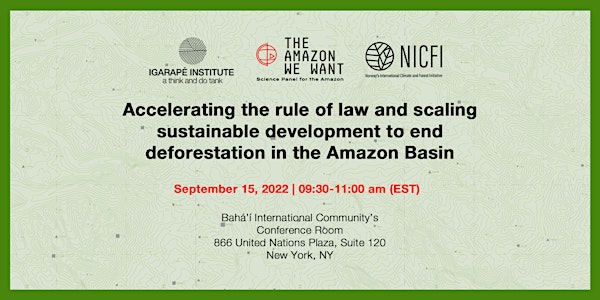 Rule of Law and Sustainable Development in the Amazon Basin