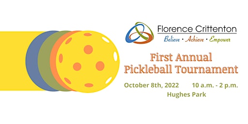 Florence Crittenton First Annual Pickleball Tournament