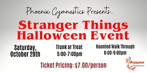 Phoenix Gymnastics: Stranger Things Halloween Event 2022