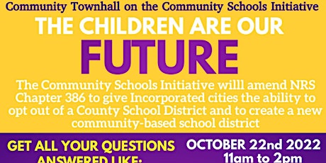 A Townhall on the Community Schools Initiative