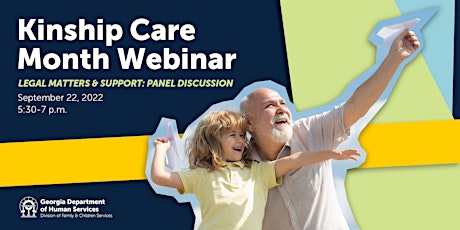 Kinship Care Month Webinar: Legal matters and support - panel discussion primary image
