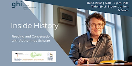 Inside History. Reading and Conversation with Author Ingo Schulze