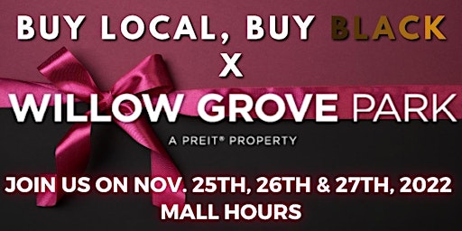 November #BlackFridayWeekend - Willow Grove Mall x BLBB Vendor Experience!