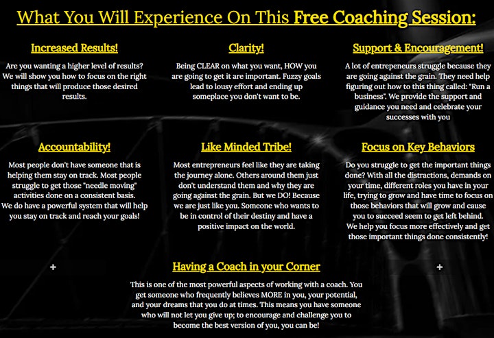 FREE Group Coaching Call image