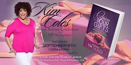 Kim Coles- Open Your G.I.F.T.S. Atlanta Book Release Celebration! primary image