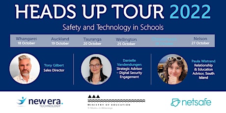 Heads Up Christchurch '22 - Technology and Safety in Schools primary image