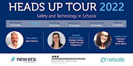 Heads Up Auckland '22 - Technology and Safety in Schools primary image