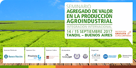 Imagen principal de Seminario Agregado de Valor en la Producción Agroindustrial - Tandil