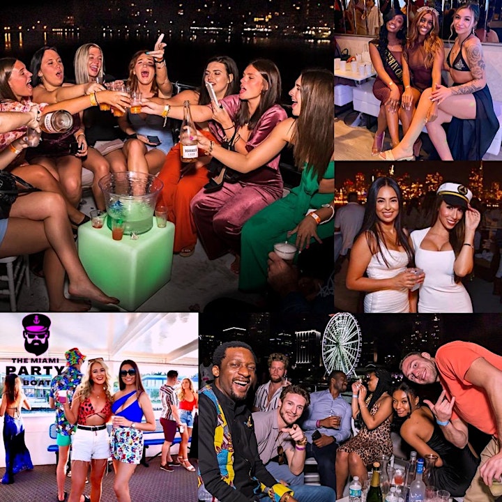 YACHT PARTY  | MIAMI YACHT PARTY  | COLUMBUS DAY WEEKEND image