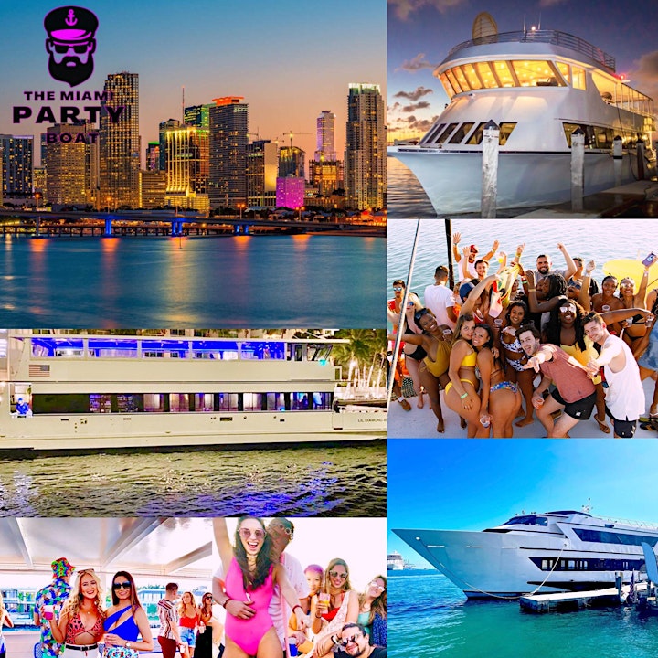 #1 Booze Cruise Party Boat Miami image