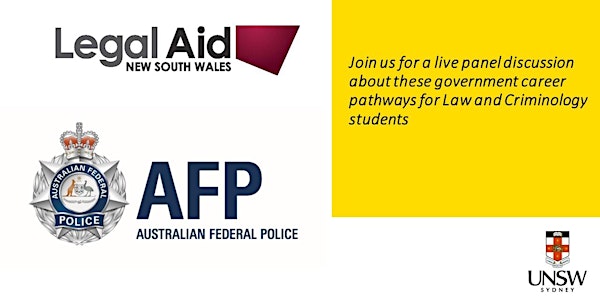 Careers at Legal Aid and The Australian Federal Police