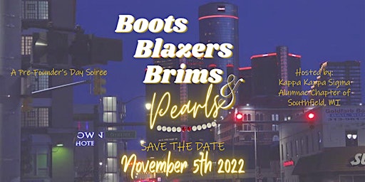 Boots, Blazers, Brims & Pearls