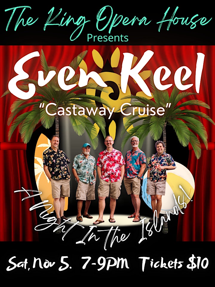 Even Keel “Castaway Cruise: A Night In the Islands” image