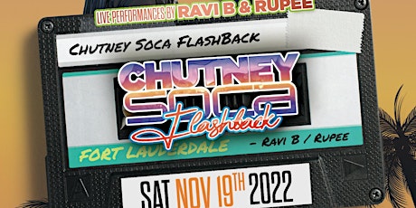 Imagen principal de CHUTNEY SOCA FLASHBACK FT LAUDERDALE