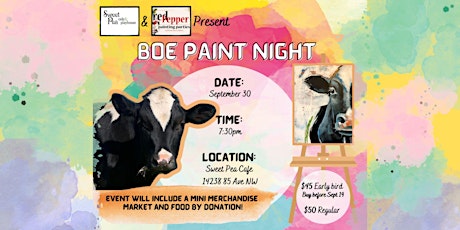 Boe Paint Night with Red Pepper Painting Parties