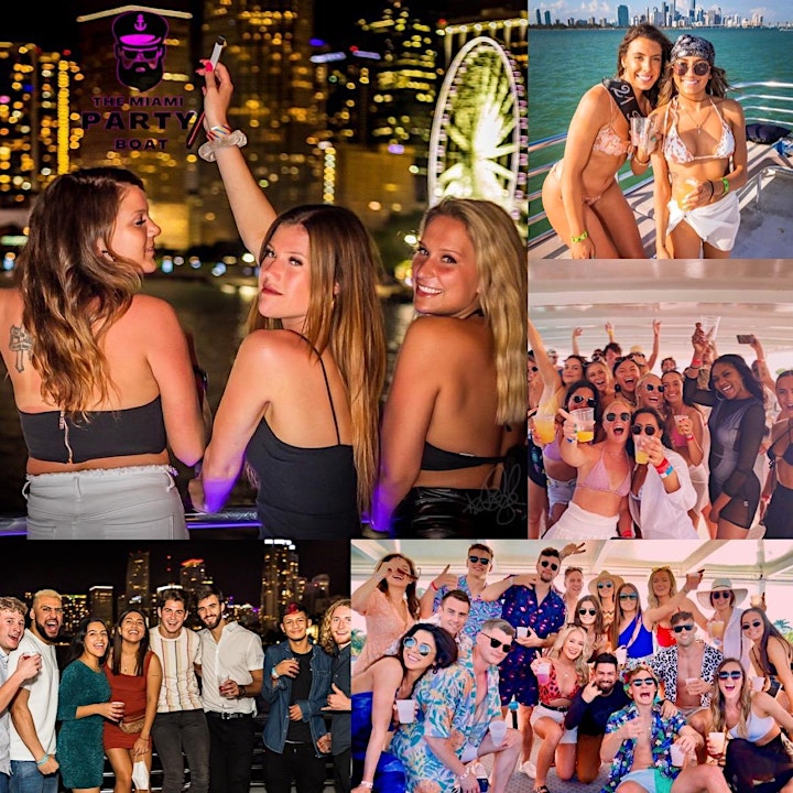 Miami Columbus Day Weekend	|  BOOZE CRUISE MIAMI image