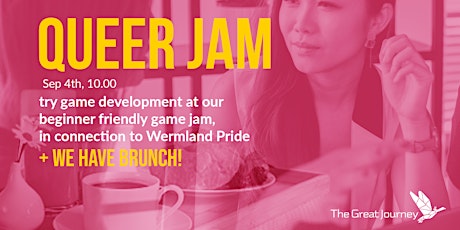 Queer Jam - try game development after Wermland Pride  primärbild