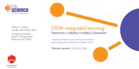 STEM-integrated learning: Tomorrow's industry in today's classroom primary image