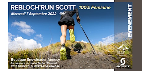 REBLOCH'RUN #57 SCOTT - ANNECY - 100% Féminine