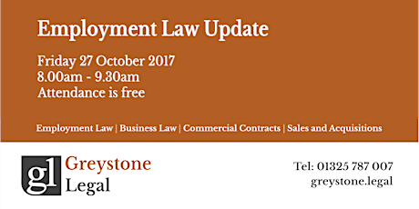 Employment Law Update & Networking Breakfast primary image