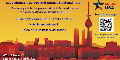 EducationUSA Europe and Eurasia Regional Forum - Feria de Universidades de EEUU  primary image