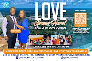 Sunday Service @ Family of Love International Christian Center-Conroe