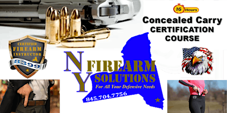 NYS Conceal Carry 16hr  4x4hr·EVE·0914·0915·0921·0922 primary image