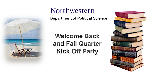 Department Welcome Back and Fall Quarter Kick Off Party
