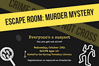 Escape Room: Murder Mystery Edition