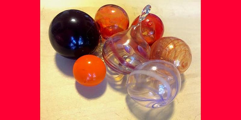 Flameworked Ornaments