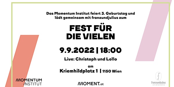 Momentum-Sommerschlussfest  mit Christoph & Lollo