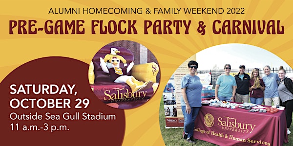 Join Social Work Alumni for the Sea Gull Homecoming Flock Party & Carnival